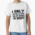 Only Love Lightning And My Momma T-Shirt - Minimalist Print for Adults - T-Shirt, Sweatshirt, Hoodie