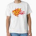 Football Leopards Flame Logo Fire T-Shirt - Custom Art Print for Adults - T-Shirt, Sweatshirt, Hoodie
