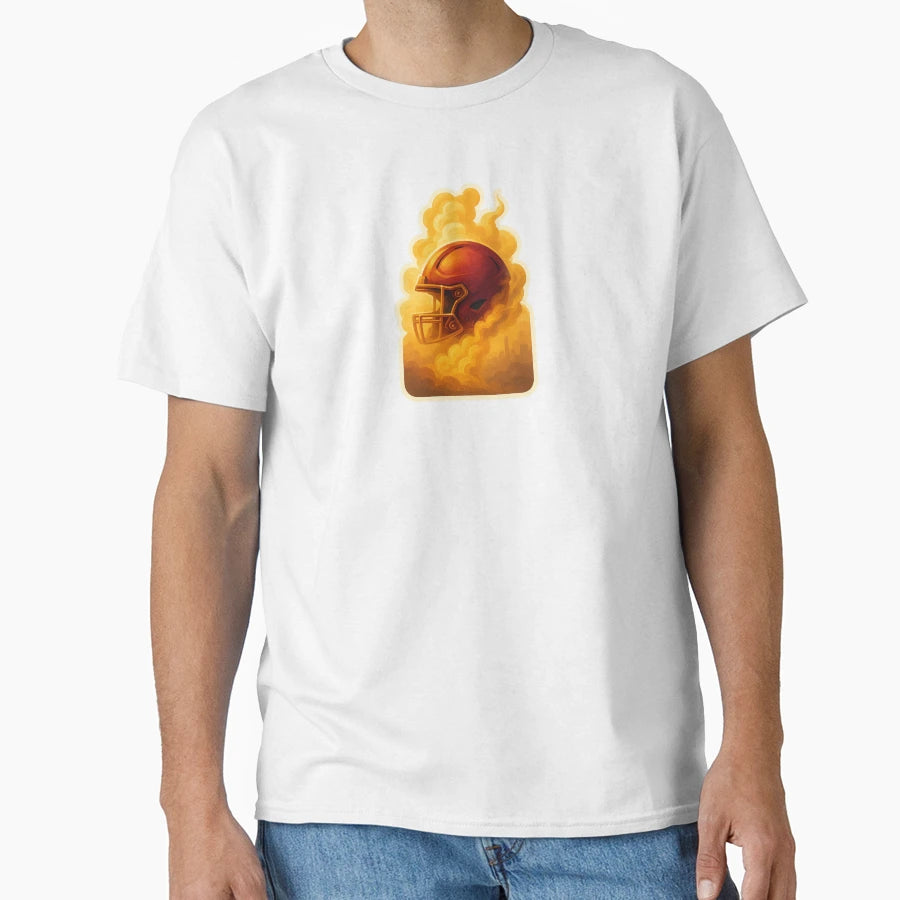 Golden Fog Helmet Rise T-Shirt - Custom Art Print for Adults - T-Shirt, Sweatshirt, Hoodie