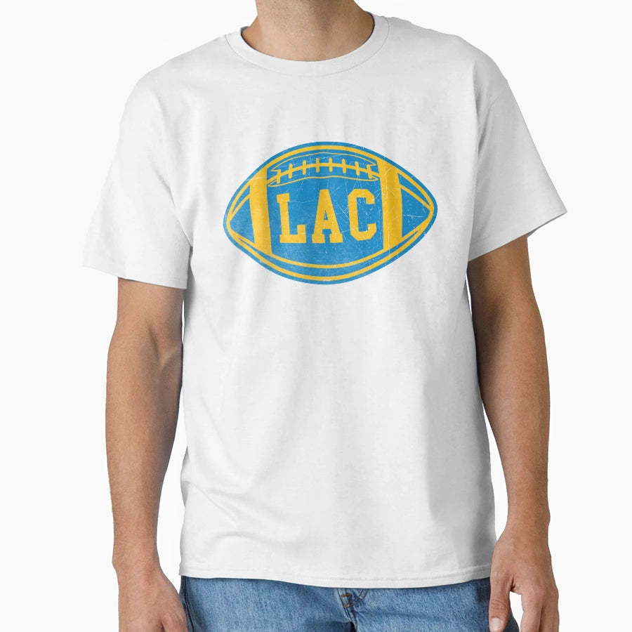 Los Angeles Throwback Football T-Shirt - Trendy Graphic Unisex - T-Shirt, Sweatshirt, Hoodie