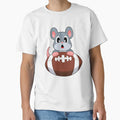 Mouse American Football T-Shirt - Fun Novelty Design for Adults - T-Shirt, Sweatshirt, Hoodie