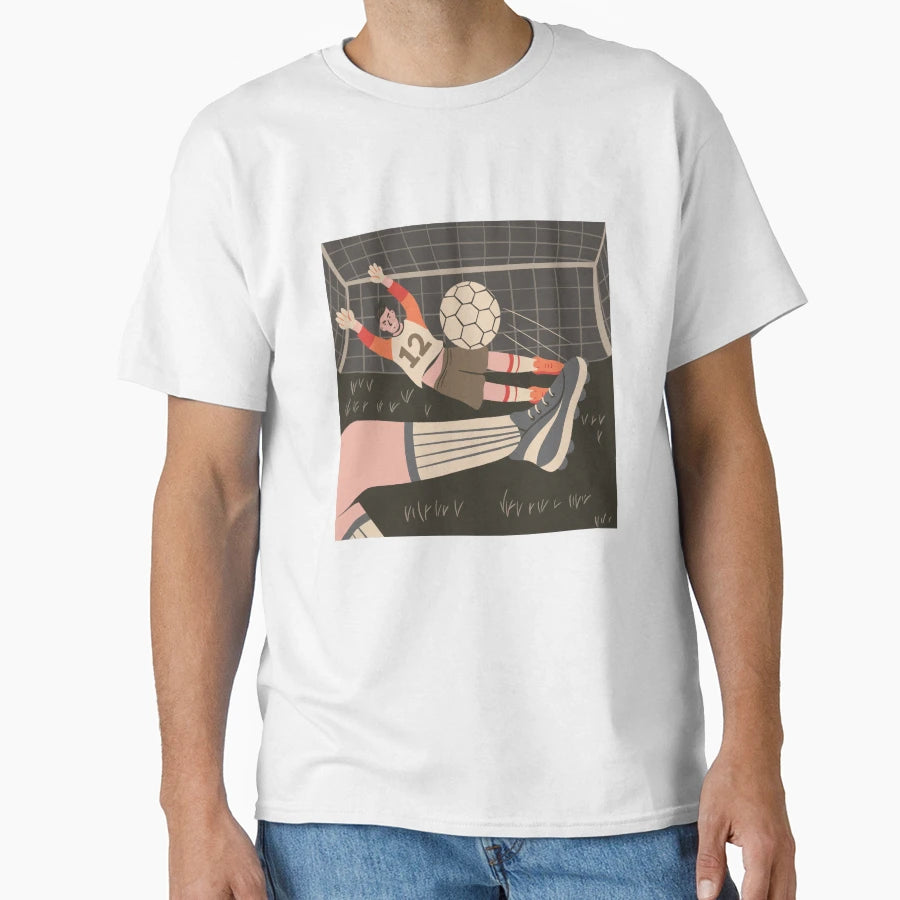 Soccer Football Defend T-Shirt - Minimalist Print Men Women - T-Shirt, Sweatshirt, Hoodie