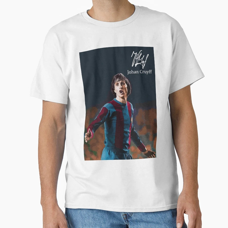 Johan Cruyff Fc Barcelona 3 T-Shirt - Streetwear Style Unisex - T-Shirt, Sweatshirt, Hoodie