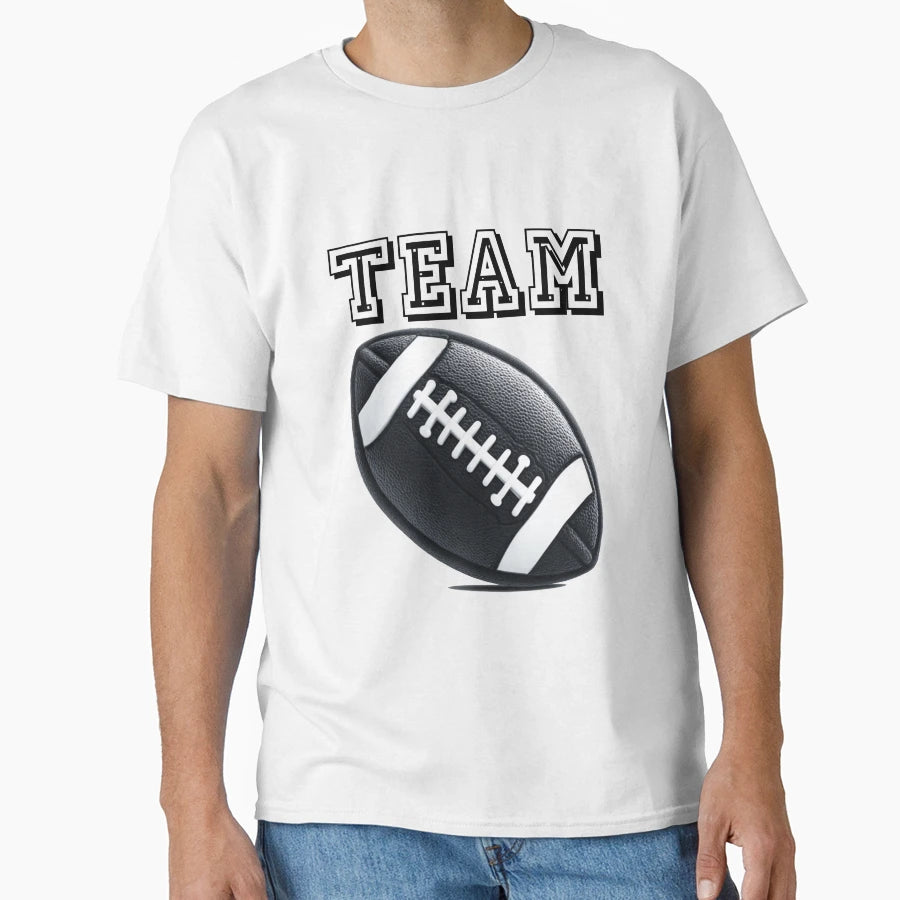 Team Team Team Generic Football Chaos T-Shirt - Unique Graphic Men Women - T-Shirt, Sweatshirt, Hoodie