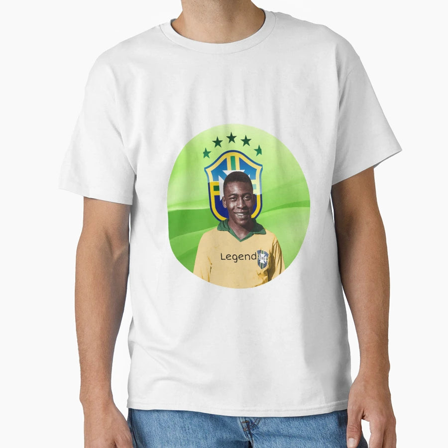 Pele Legend T-Shirt - Fun Novelty Design Unisex - T-Shirt, Sweatshirt, Hoodie