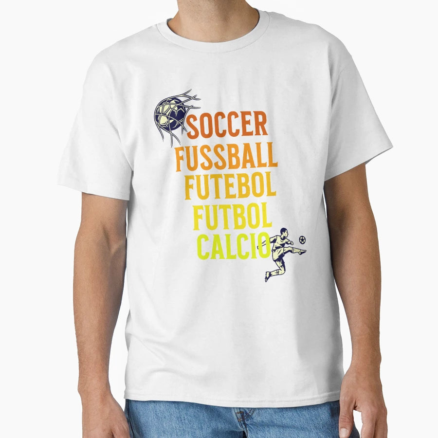 Soccer T-Shirt - Aesthetic Graphic Unisex - T-Shirt, Sweatshirt, Hoodie