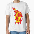 Flame Fire T-Shirt - Minimalist Print Unisex - T-Shirt, Sweatshirt, Hoodie