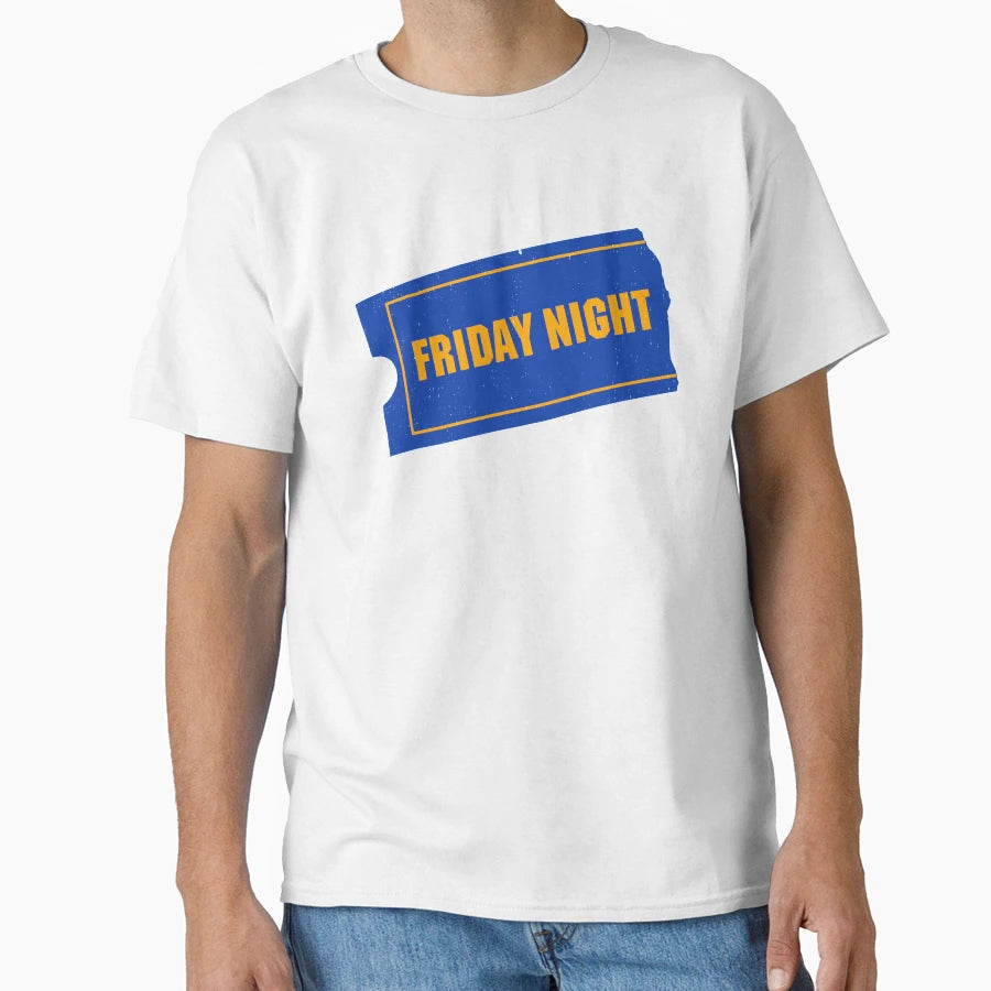 Friday Night Blockbuster Video Logo T-Shirt - Minimalist Print for Adults - T-Shirt, Sweatshirt, Hoodie