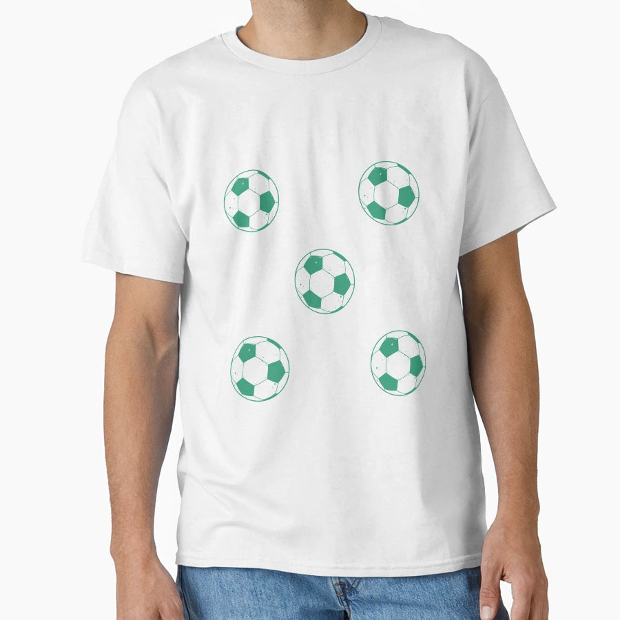 Soccer Ball T-Shirt - Graphic Print Unisex - T-Shirt, Sweatshirt, Hoodie