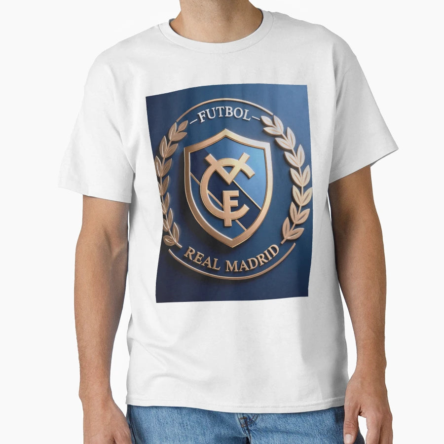 Real Madrid Hala Madrid T-Shirt - Minimalist Print for Adults - T-Shirt, Sweatshirt, Hoodie
