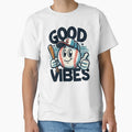 Good Vibes Baseball T-Shirt - Trendy Graphic Unisex - T-Shirt, Sweatshirt, Hoodie