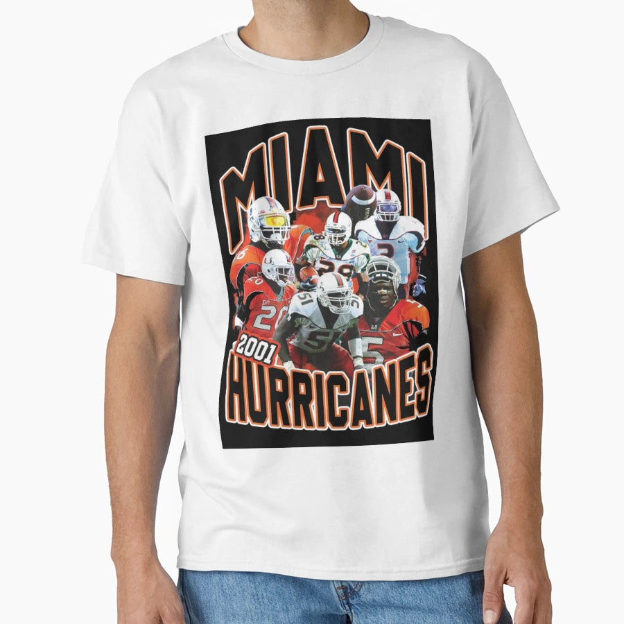 2001 Miami Championship Team T-Shirt - Casual Everyday Wear Unisex - T-Shirt, Sweatshirt, Hoodie