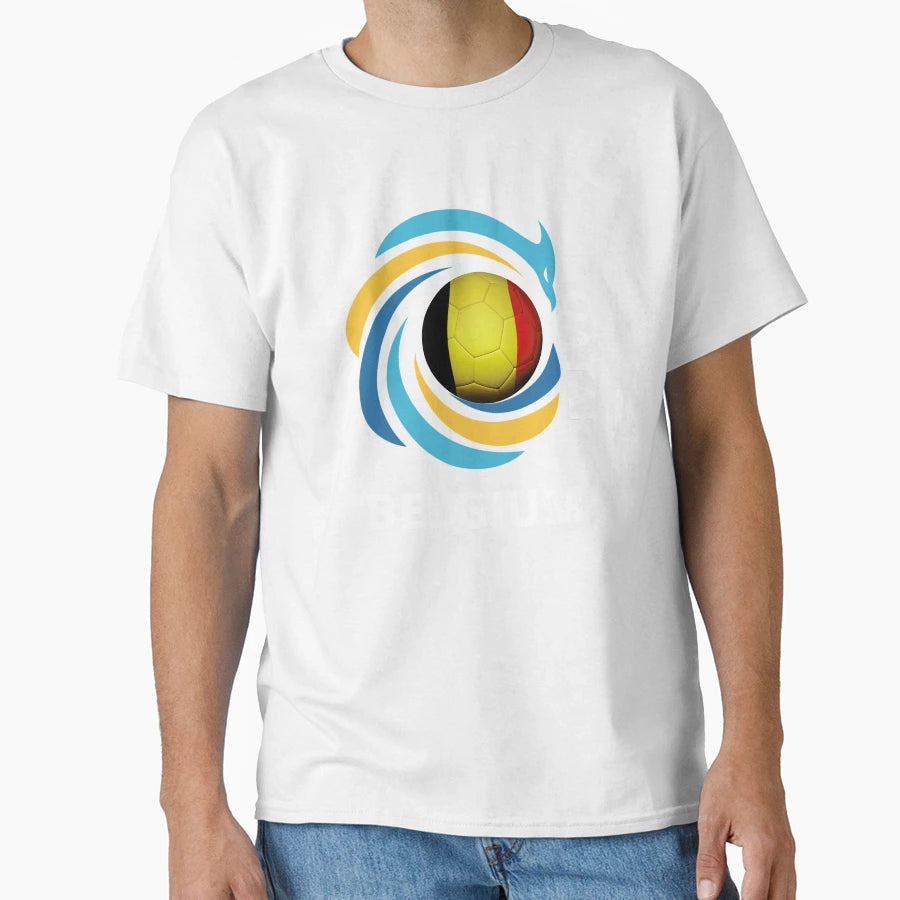 Football Soccer Team Belgium Worldcup T-Shirt - Minimalist Print for Adults - T-Shirt, Sweatshirt, Hoodie