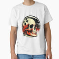 Skull 3 T-Shirt - Minimalist Print Unisex - T-Shirt, Sweatshirt, Hoodie