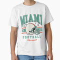 Miami Dolphins T-Shirt - Minimalist Print for Adults - T-Shirt, Sweatshirt, Hoodie