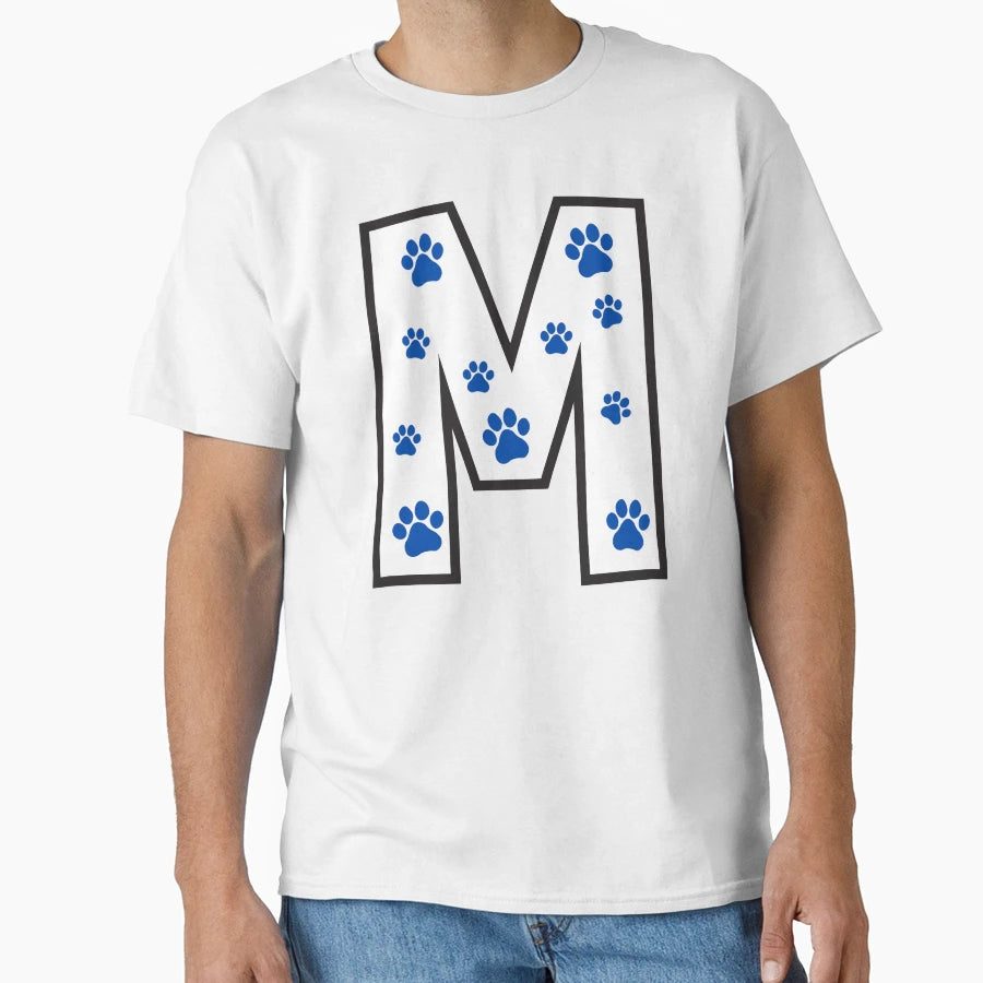 Paw Alphabet T-Shirt - Streetwear Style for Adults - T-Shirt, Sweatshirt, Hoodie
