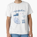 Blue Watercolor Football Pack T-Shirt - Trendy Graphic for Adults - T-Shirt, Sweatshirt, Hoodie