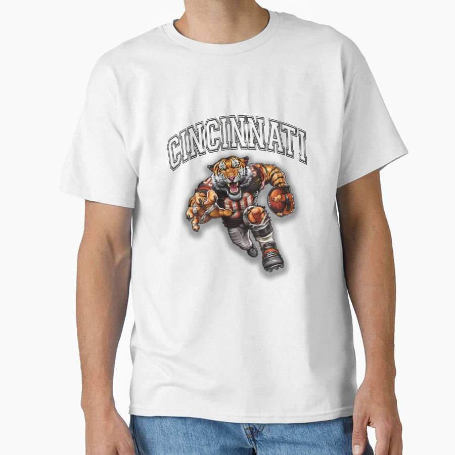 Cincinnati Football T-Shirt - Aesthetic Graphic Unisex - T-Shirt, Sweatshirt, Hoodie