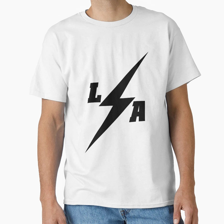 La Lightning Bolt T-Shirt - Trendy Graphic Unisex - T-Shirt, Sweatshirt, Hoodie