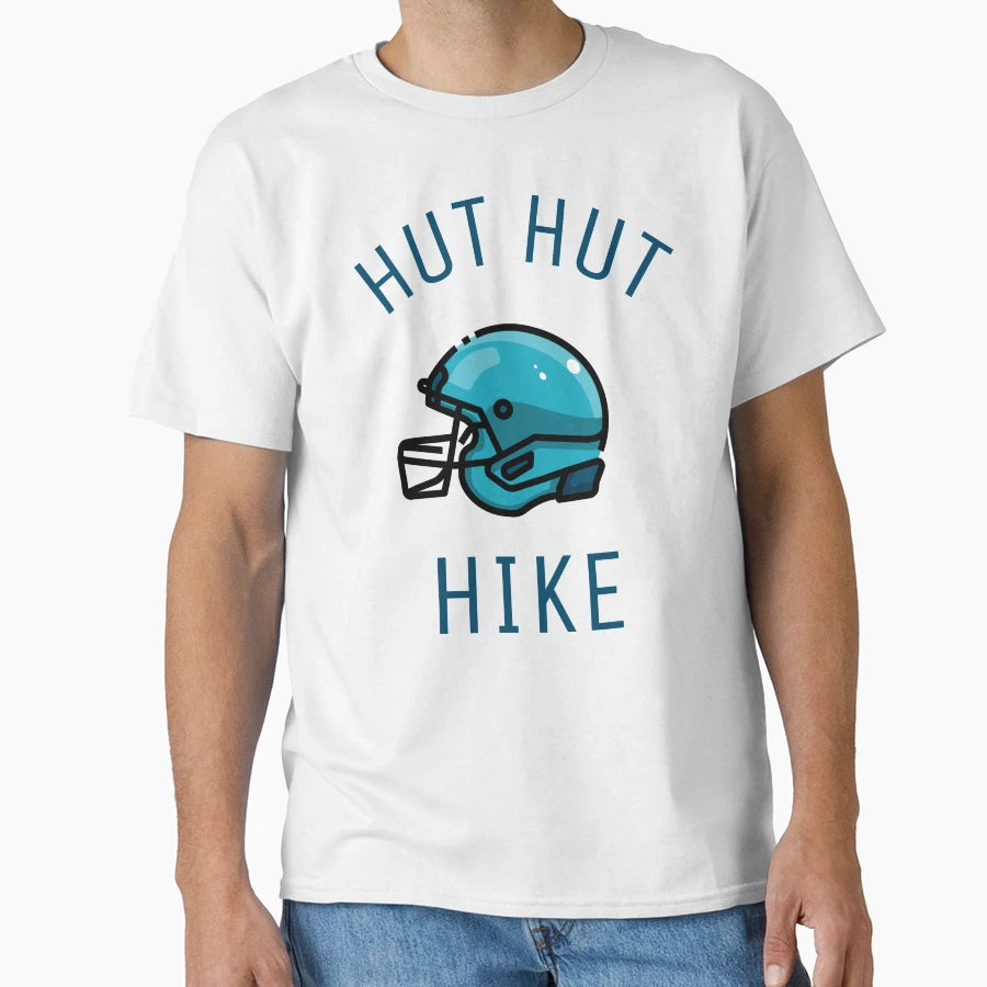 Hut Hut Hike T-Shirt - Graphic Print for Adults - T-Shirt, Sweatshirt, Hoodie
