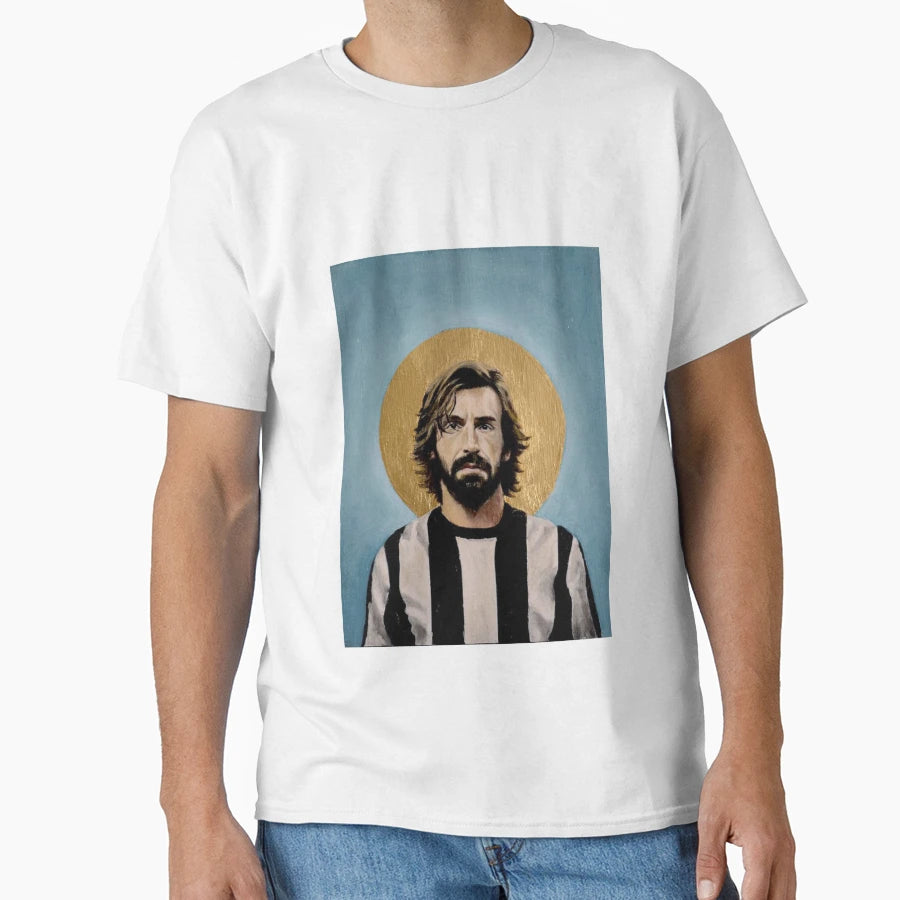 Soccer Art 2 Andrea Pirlo T-Shirt - Novelty Apparel Men Women - T-Shirt, Sweatshirt, Hoodie