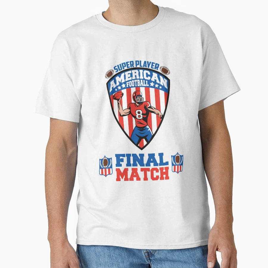 American Football Lover T-Shirt - Novelty Apparel Unisex - T-Shirt, Sweatshirt, Hoodie
