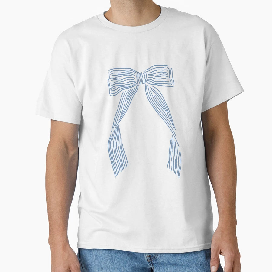 Coastal Granddaughter Hair Bow Blue T-Shirt - Custom Art Print for Adults - T-Shirt, Sweatshirt, Hoodie