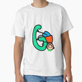 Letter G Alphabet Colorful Cartoon T-Shirt - Trendy Graphic Unisex - T-Shirt, Sweatshirt, Hoodie