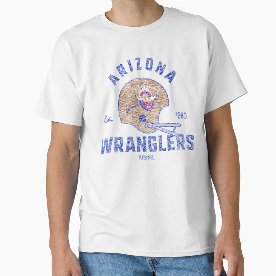 Defunct Series Arizona Wranglers T-Shirt - Minimalist Print Unisex - T-Shirt, Sweatshirt, Hoodie