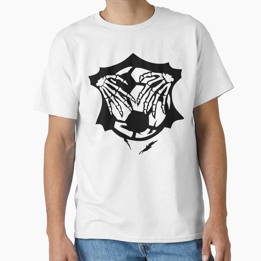 Football Claws Skeleton Hand Club Logo T-Shirt - Trendy Graphic for Adults - T-Shirt, Sweatshirt, Hoodie