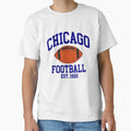 Chicago Football T-Shirt - Unique Graphic Unisex - T-Shirt, Sweatshirt, Hoodie