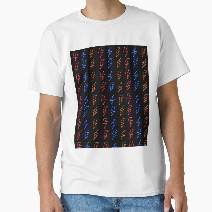 Electric Bolts T-Shirt - Custom Art Print for Adults - T-Shirt, Sweatshirt, Hoodie