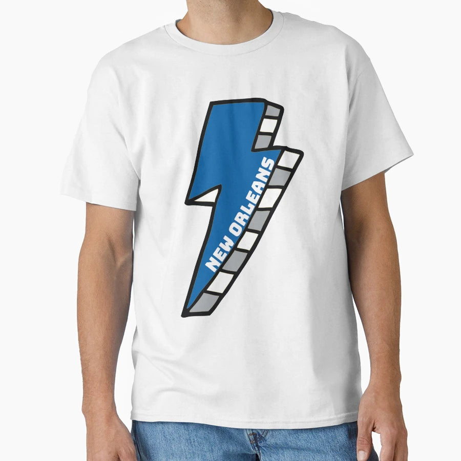 University New Orleans Lightning T-Shirt - Aesthetic Graphic for Adults - T-Shirt, Sweatshirt, Hoodie