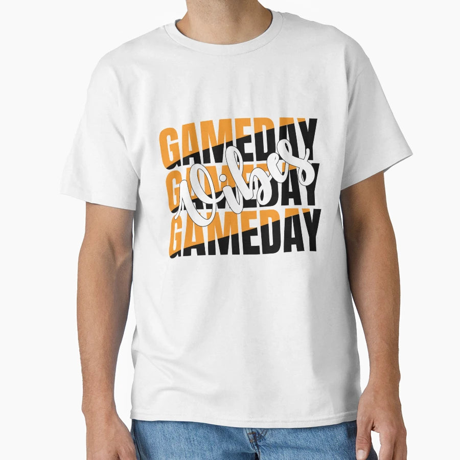 Gameday Vibes Sports Gaming Fans And T-Shirt - Minimalist Print Men Women - T-Shirt, Sweatshirt, Hoodie