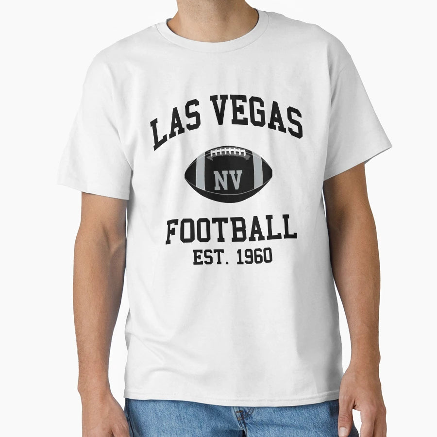 Las Vegas Football T-Shirt - Minimalist Print for Adults - T-Shirt, Sweatshirt, Hoodie