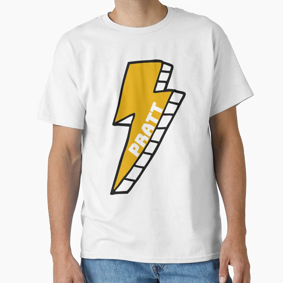 Pratt Institute Lightning Bolt T-Shirt - Aesthetic Graphic Men Women - T-Shirt, Sweatshirt, Hoodie
