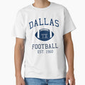 Dallas Football T-Shirt - Custom Art Print Men Women - T-Shirt, Sweatshirt, Hoodie