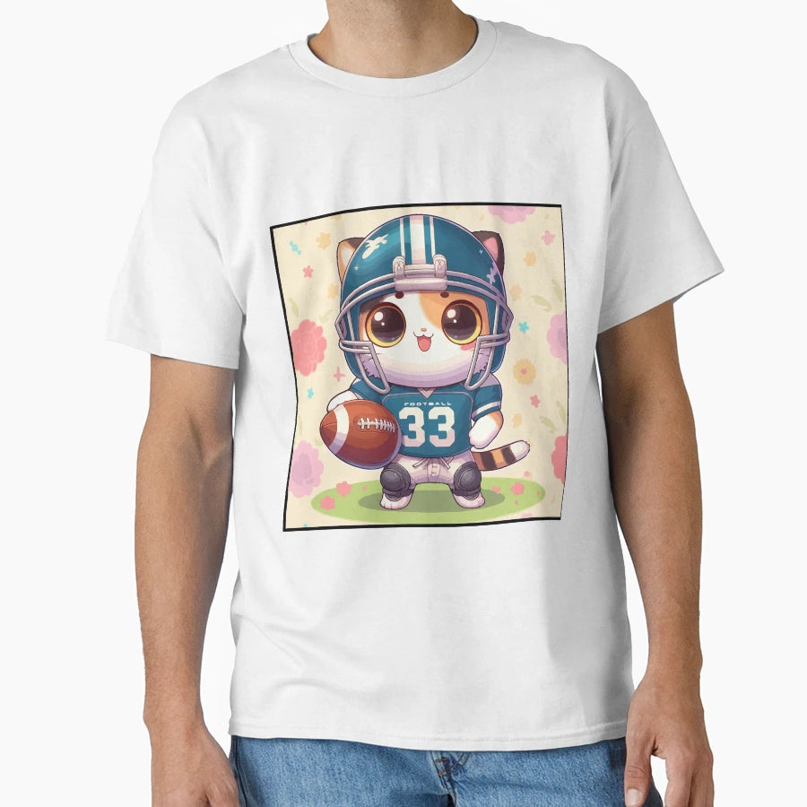 Kitten Who Dreamed Super Bowl T-Shirt - Unique Graphic Men Women - T-Shirt, Sweatshirt, Hoodie