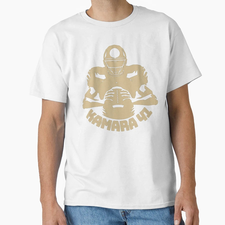 Kamara 41 Running Back New Orleans T-Shirt - Novelty Apparel for Adults - T-Shirt, Sweatshirt, Hoodie