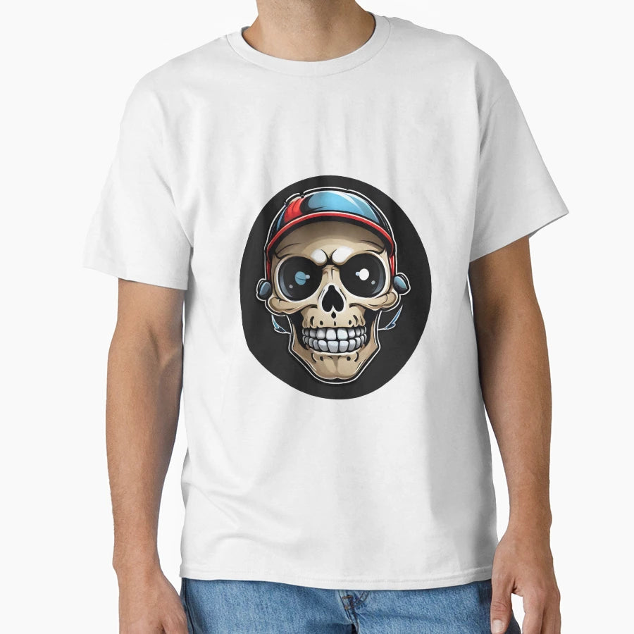 Baseball Skeleton T-Shirt - Graphic Print Men Women - T-Shirt, Sweatshirt, Hoodie