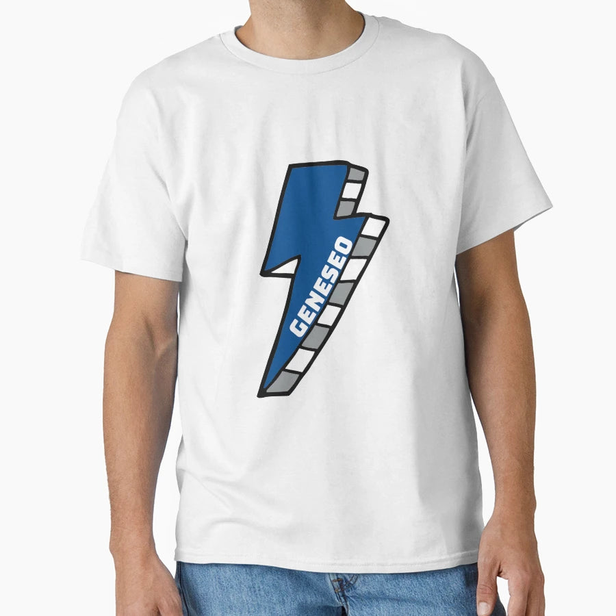 Suny Geneseo Lightning Bolt T-Shirt - Streetwear Style Unisex - T-Shirt, Sweatshirt, Hoodie