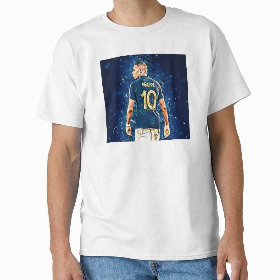 Mbappe T-Shirt - Custom Art Print Men Women - T-Shirt, Sweatshirt, Hoodie