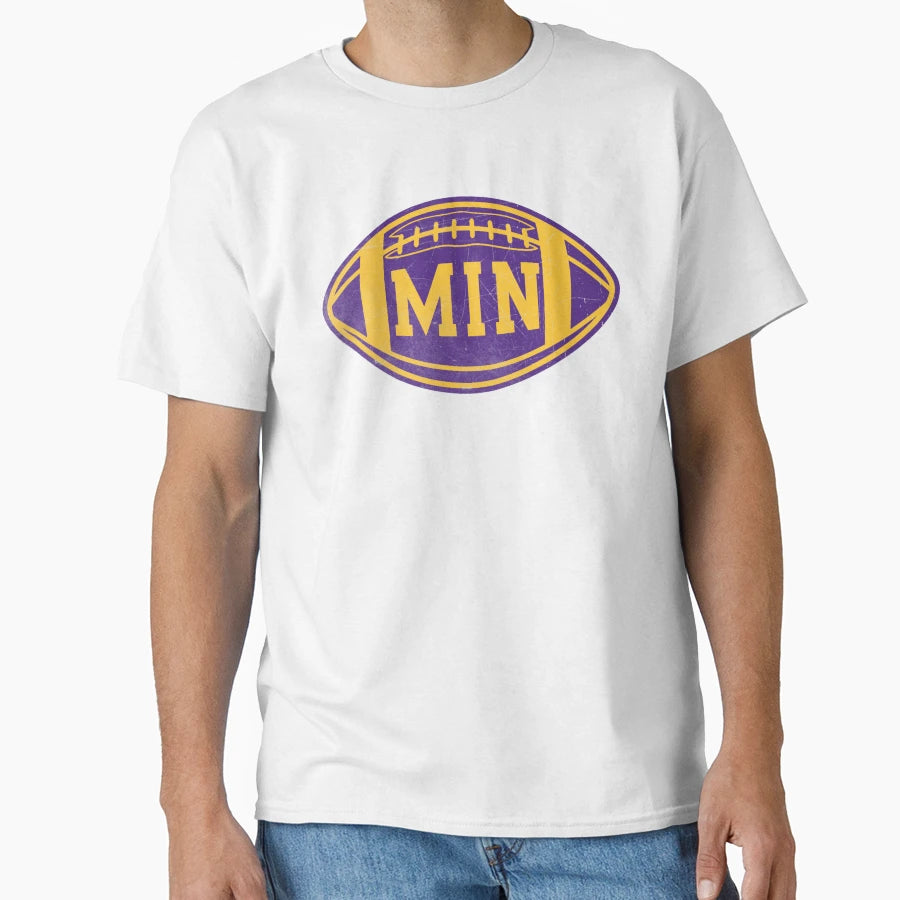 Art Minnesota Vikings T-Shirt - Minimalist Print Unisex - T-Shirt, Sweatshirt, Hoodie