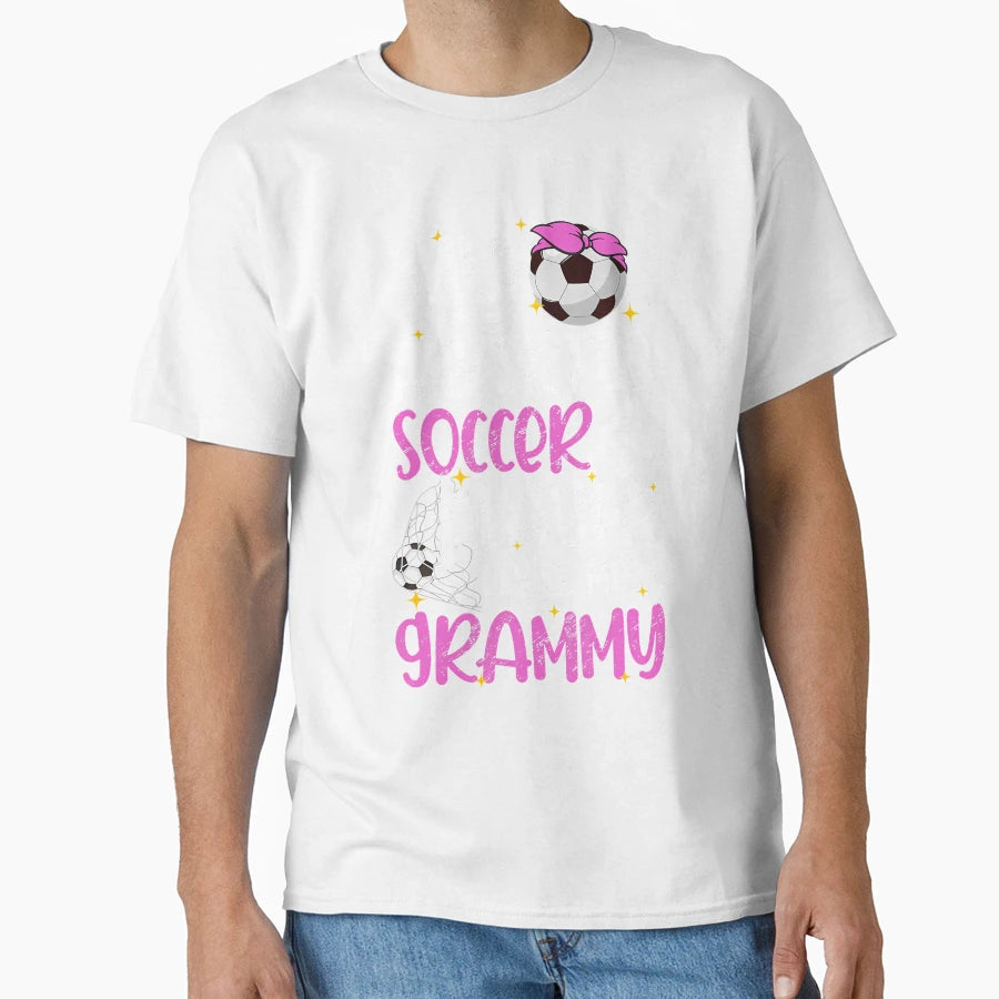 My Favorite Soccer Player Grammy T-Shirt - Minimalist Print Men Women - T-Shirt, Sweatshirt, Hoodie