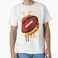 American Football Cartoon T-Shirt - Trendy Graphic for Adults - T-Shirt, Sweatshirt, Hoodie