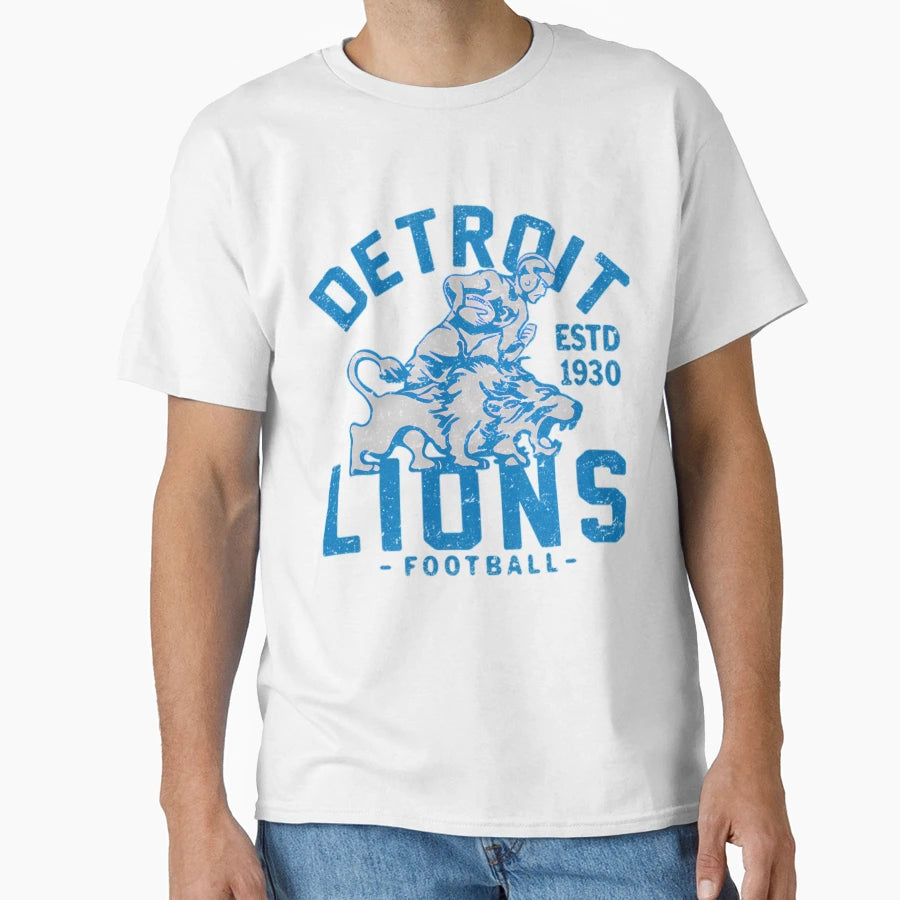 Detroit Lions Football Est 1930 T-Shirt - Unique Graphic Men Women - T-Shirt, Sweatshirt, Hoodie