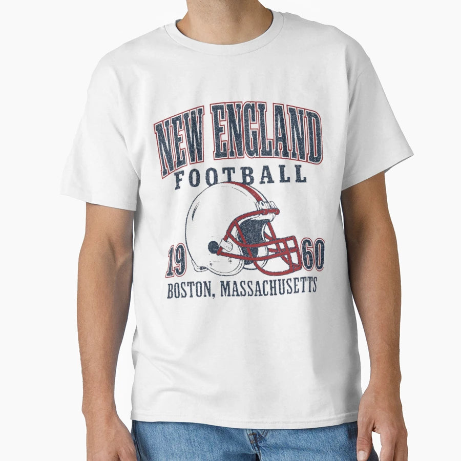 New England Football Boston T-Shirt - Trendy Graphic for Adults - T-Shirt, Sweatshirt, Hoodie
