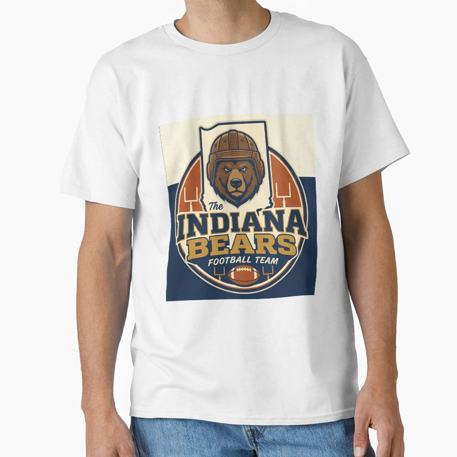 Indiana Bears T-Shirt - Minimalist Print Men Women - T-Shirt, Sweatshirt, Hoodie