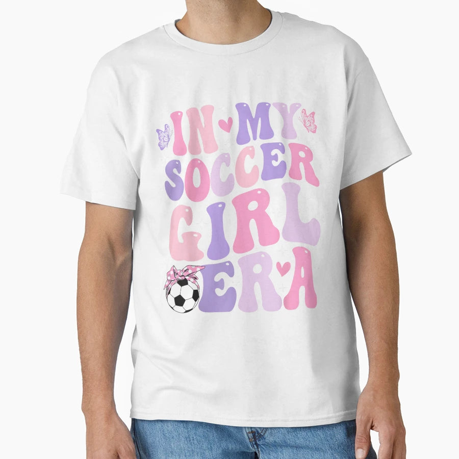 My Soccer Era Groovy Soccer T-Shirt - Graphic Print for Adults - T-Shirt, Sweatshirt, Hoodie
