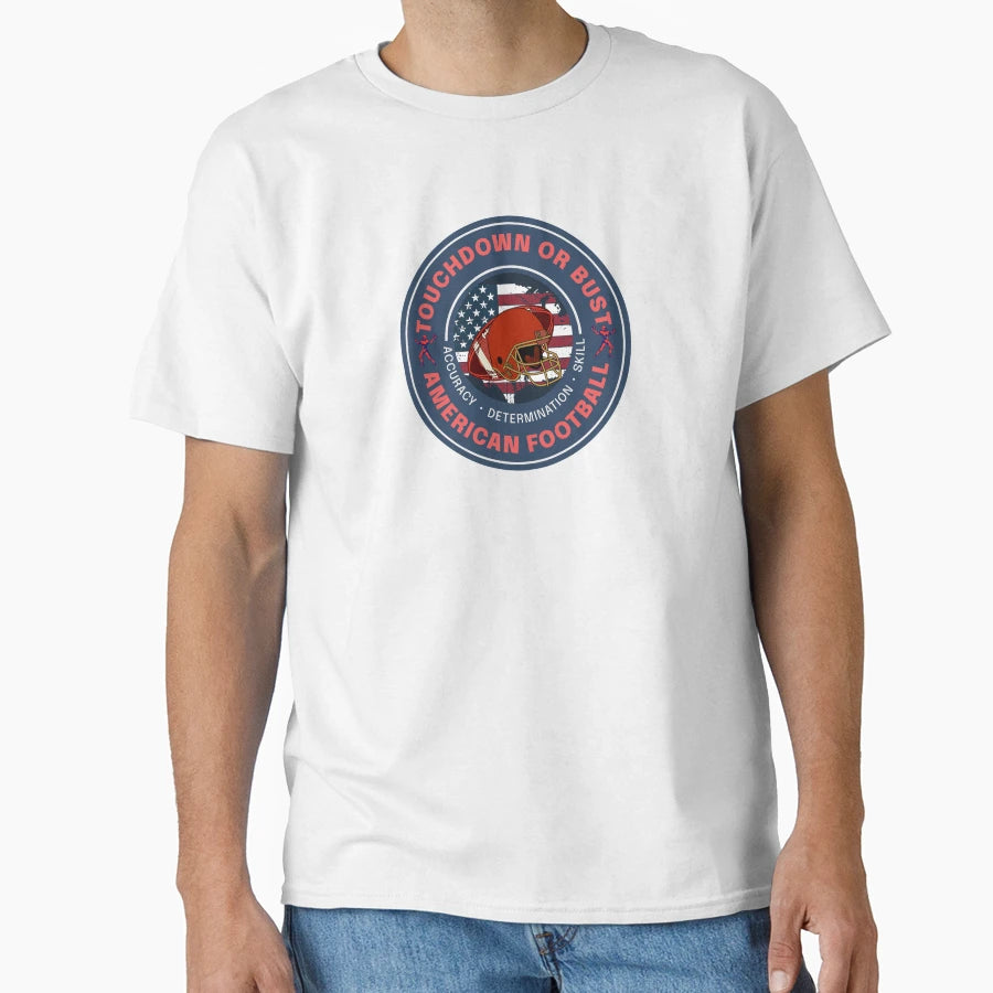 American Football Touchdown T-Shirt - Graphic Print Unisex - T-Shirt, Sweatshirt, Hoodie